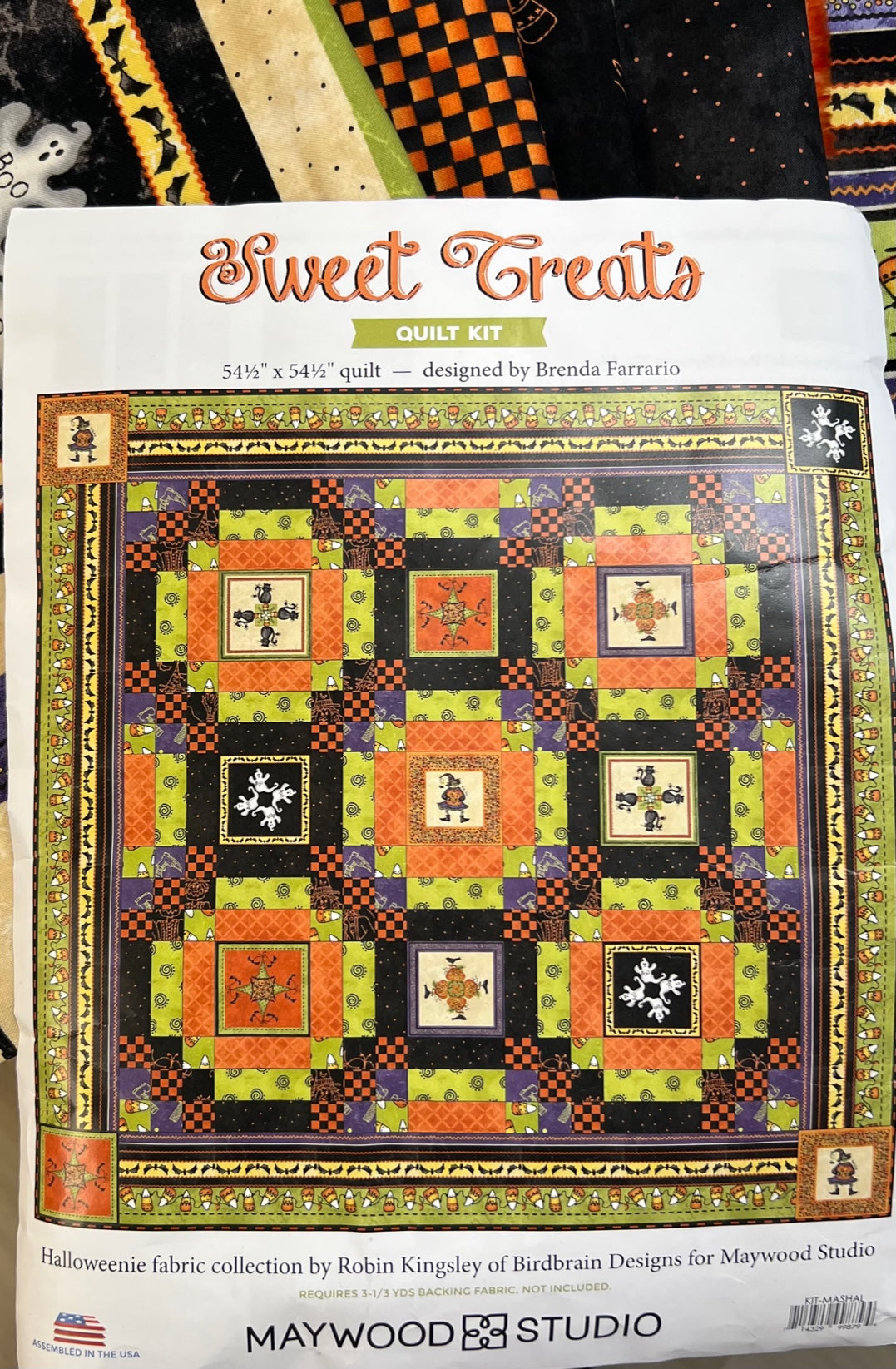 Sweet Treats Halloween Quilt Kit